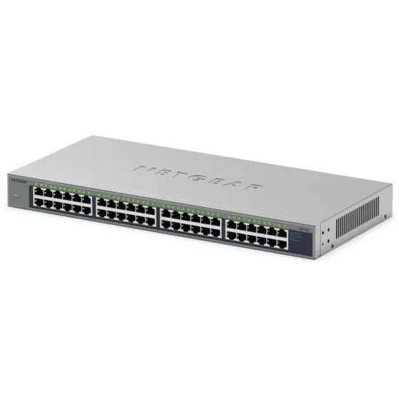 Netgear 48PT GIGE UNMANAGED RACKMOUNT SWCH