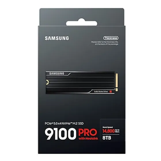 Samsung 9100 PRO M.2 4TB met hittebeschermer