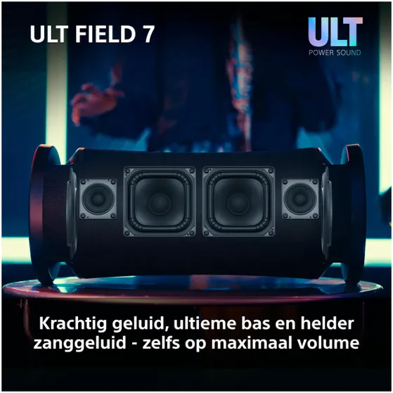 Sony ULT Field 7 Zwart