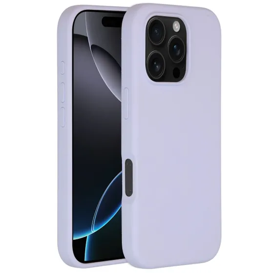 Accezz Liquid Silicone Backcover met MagSafe iPhone 16 Pro Paars