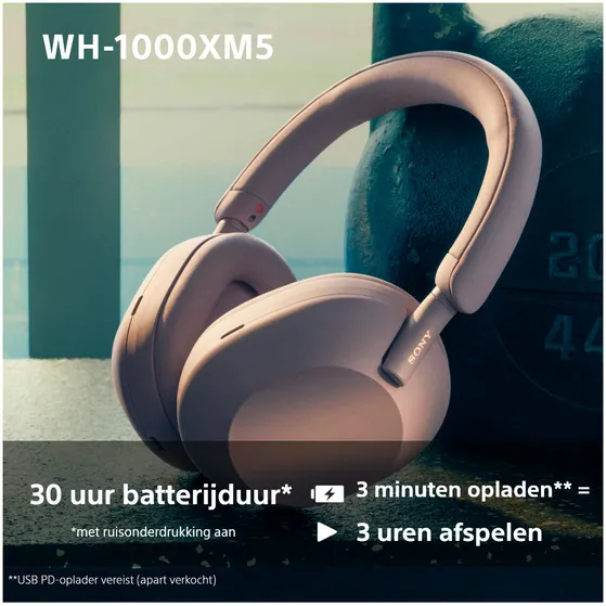 Sony WH-1000XM5 Roze