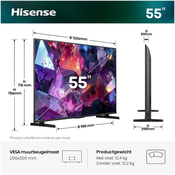 Hisense QLED 55E79S PRO (2026)