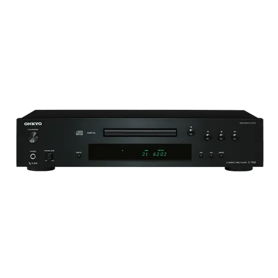 Onkyo C-7030 Zwart
