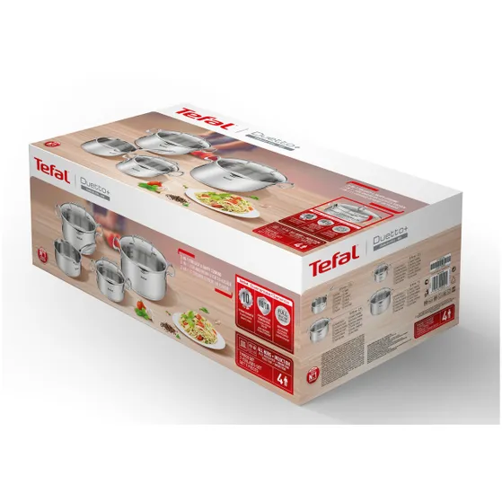 Tefal G719S7 Duetto 4-delige kookset