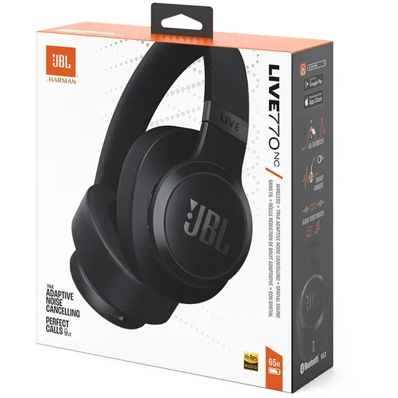 JBL LIVE 770NC Zwart