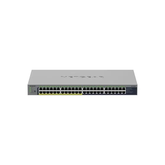 Netgear 48PT GIGE UNMANAGED SWCH W/POE+GS748
