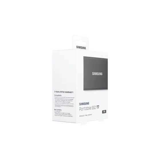 Samsung Portable SSD T7 1TB Grijs