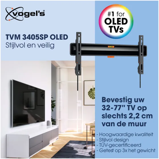 Vogels TVM 3405 SP OLED Zwart