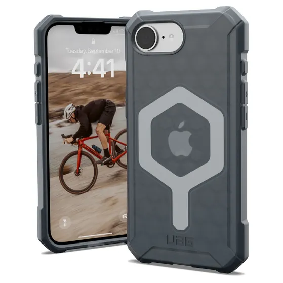 UAG Essential Armor MagSafe voor Apple iPhone 16e Donkergrijs