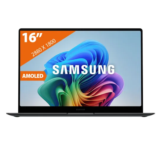 Samsung BOOK5 PRO 16- W11PRO U7 32GB 512GB Donkergrijs