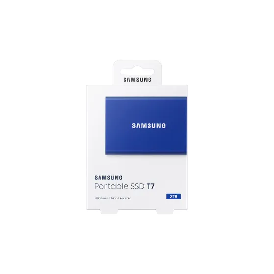 Samsung Portable SSD T7 2TB Blauw
