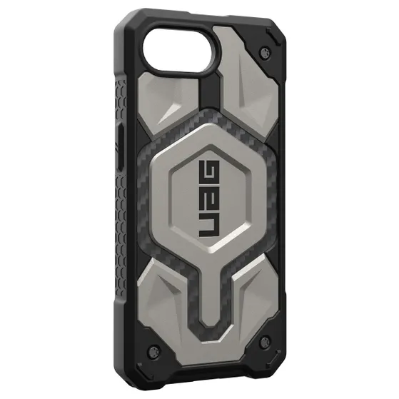 UAG Monarch Backcover voor Apple iPhone 16e Titanium