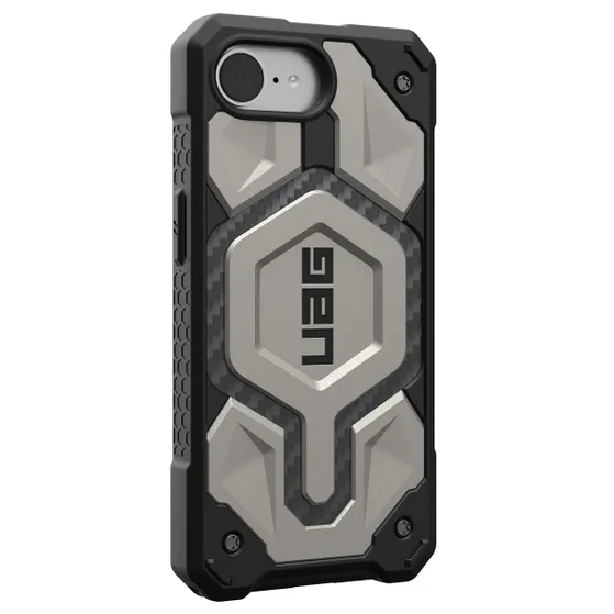 UAG Monarch Backcover voor Apple iPhone 16e Titanium