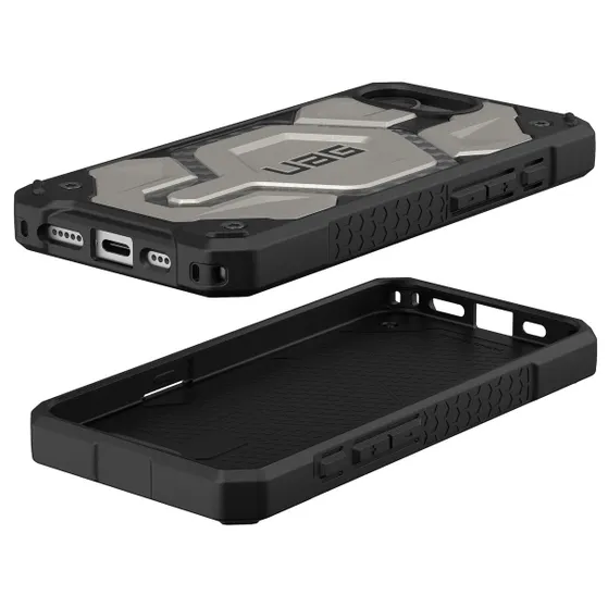 UAG Monarch Backcover voor Apple iPhone 16e Titanium