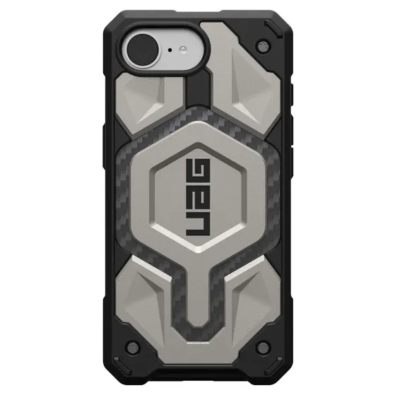 UAG Monarch Backcover voor Apple iPhone 16e Titanium