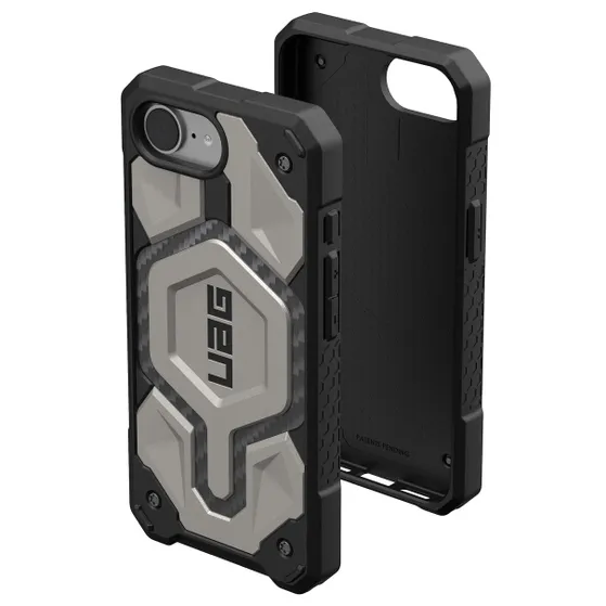 UAG Monarch Backcover voor Apple iPhone 16e Titanium