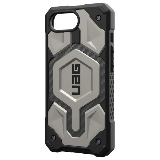 UAG Monarch Backcover voor Apple iPhone 16e Titanium