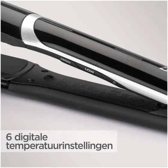 Babyliss ST397E Stijltang Sleek Control Wide Zwart