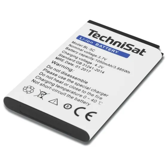 TechniSat Lithium batterij voor TECHNIRADIO 6 IR, DIGITRADIO 1, DIGITRADIO 2 / 2S…