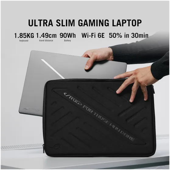 Asus ROG Zephyrus G16 GU605MI-QR038W Grijs