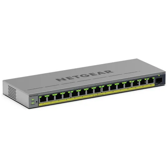 Netgear 16PT GB PLUS SWCH W/POE+GS116EPP