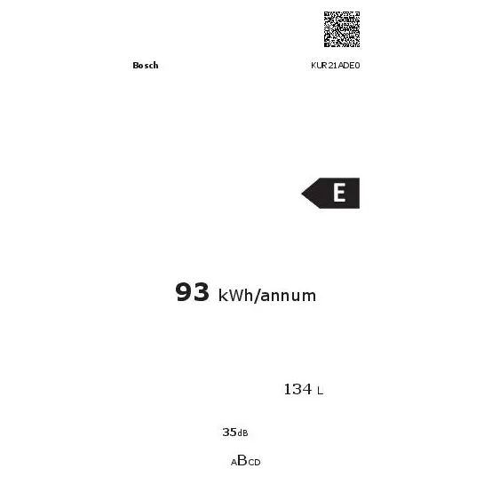 Bosch KUR21ADE0