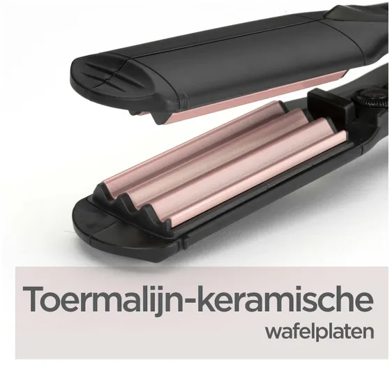 BaByliss 2165CE The Crimper Wafeltang Zwart