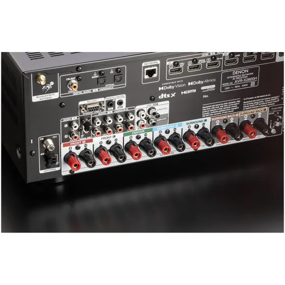 Denon AVR-X2800H Zwart
