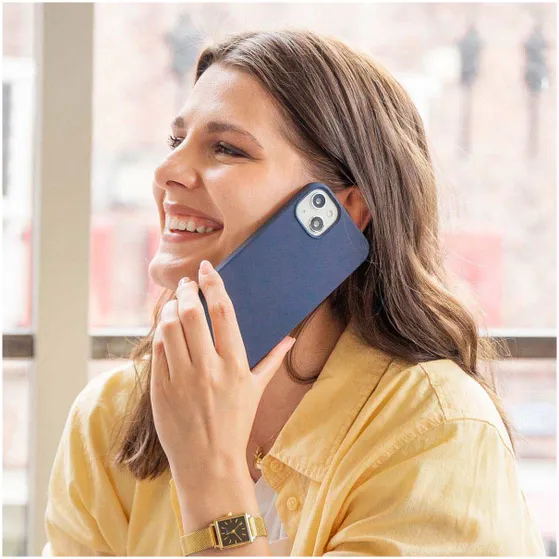 Accezz Liquid Silicone Backcover Google Pixel 9 Pro XL Donkerblauw