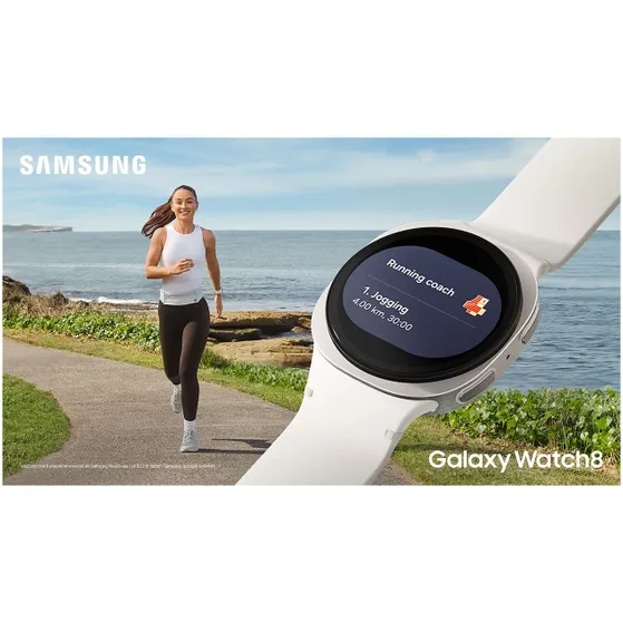 Samsung Galaxy Watch 8 4G 40mm Zilver