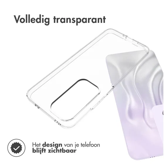 Accezz Clear Backcover Oppo Reno 12 Pro Transparant