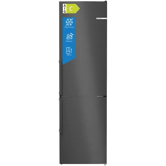 Bosch KGN36VXCT Zwart