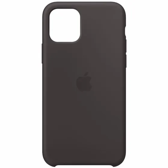 Apple Silicone case voor iPhone 11 Pro Zwart