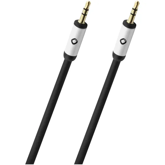 Oehlbach Mobiele audiokabel, 3,5 mm jack naar 3,5 mm jack lengte 1,5 meter