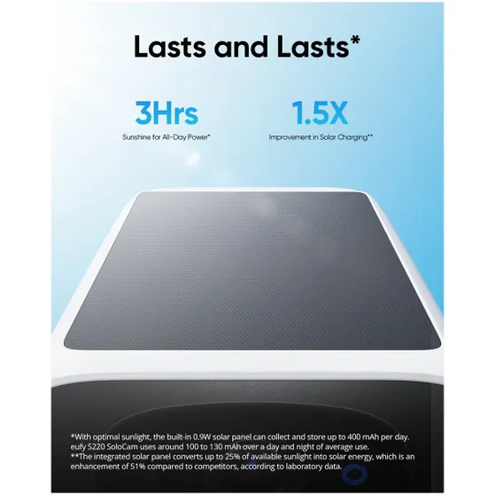 Eufy SoloCam S220 (2-pack) + HomeBase 3