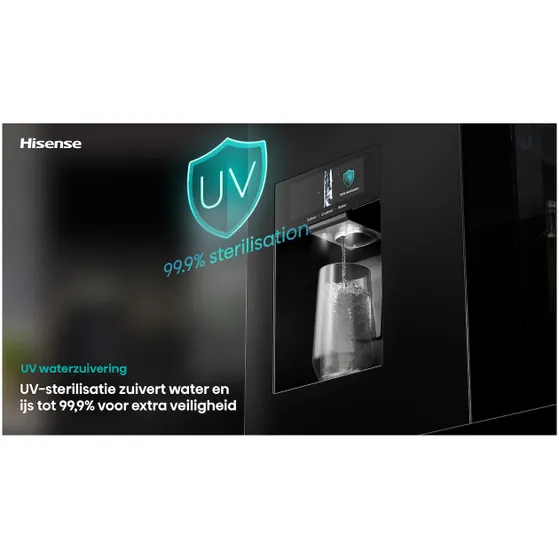 Hisense RQ600P7SKE Zwart
