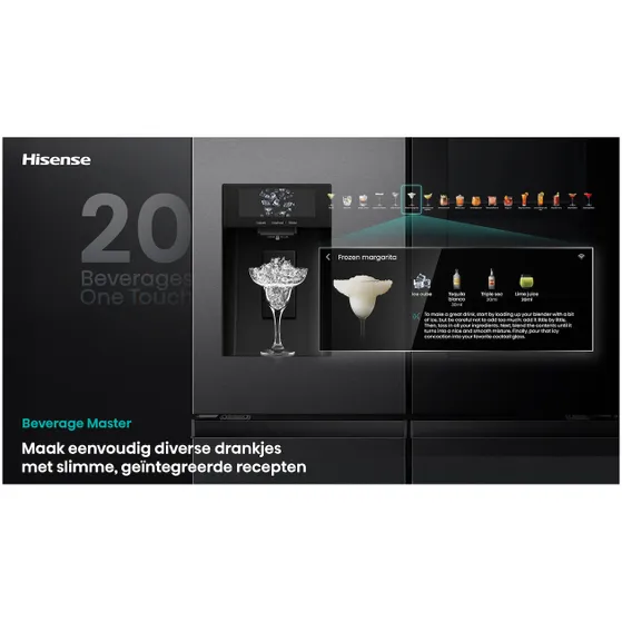 Hisense RQ600P7SKE Zwart