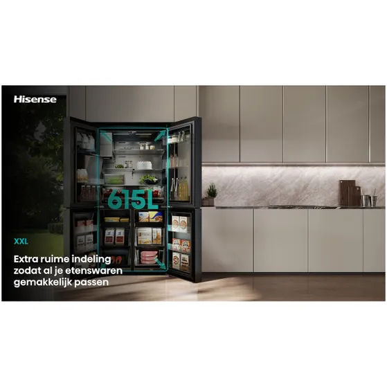 Hisense RQ600P7SKE Zwart