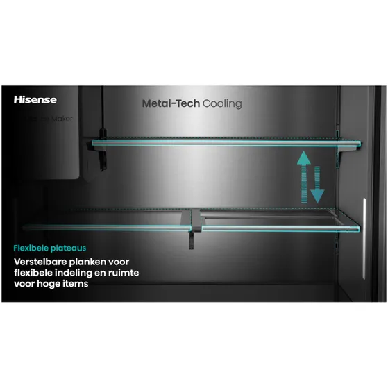 Hisense RQ600P7SKE Zwart