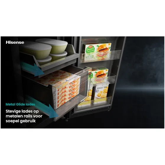 Hisense RQ600P7SKE Zwart