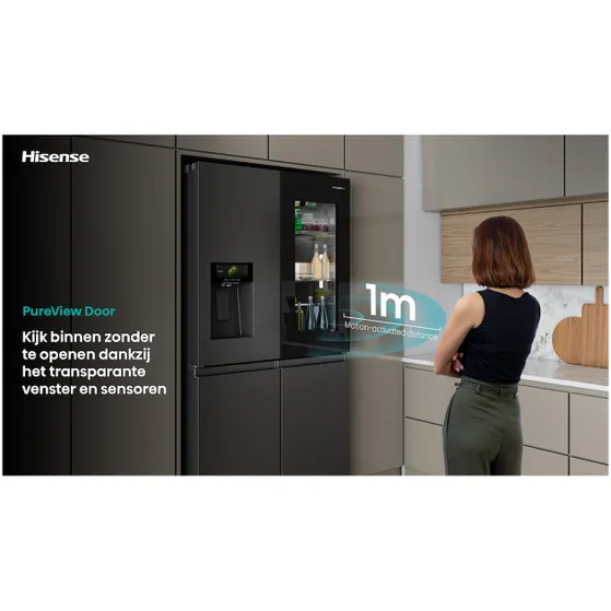 Hisense RQ600P7SKE Zwart