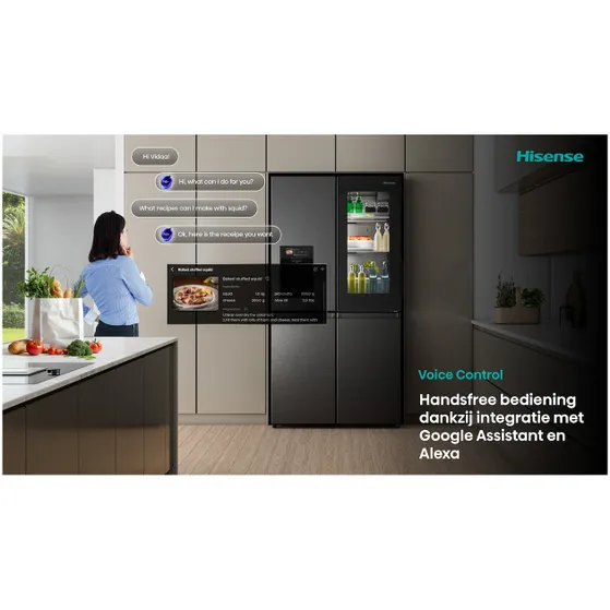 Hisense RQ600P7SKE Zwart