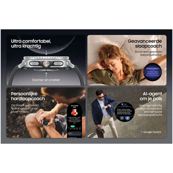 Samsung Galaxy Watch 8 Classic 4G 46mm Wit