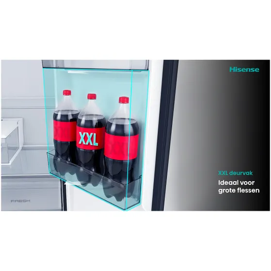 Hisense RS5P528STFE Zwart