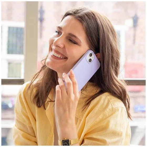 Accezz Liquid Silicone Backcover Samsung Galaxy S23 Paars