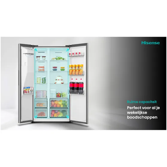 Hisense RS5P528STIE Rvs