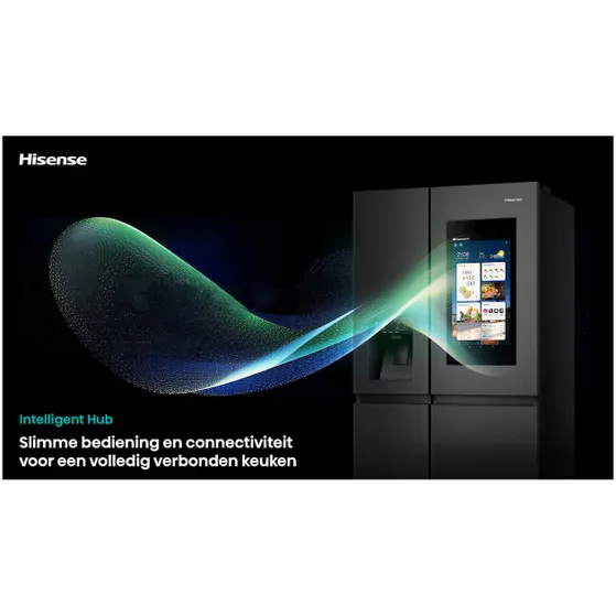Hisense RS9P628GPFE Zwart