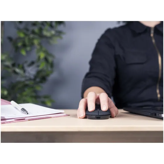 Trust Puck Oplaadbare draadloze muis Zwart