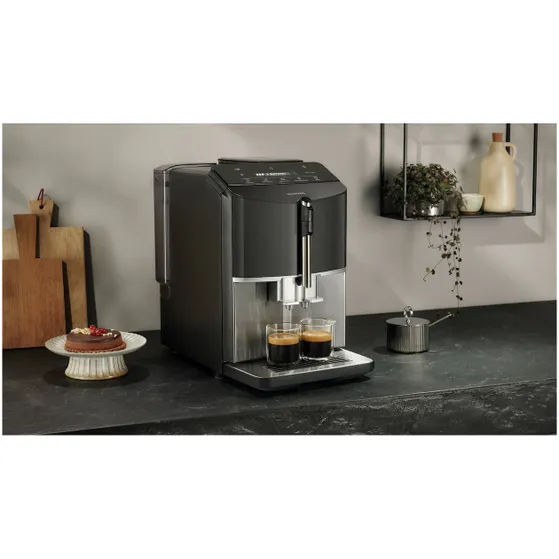 Siemens EQ.300 TF305EF9 Zwart/rvs