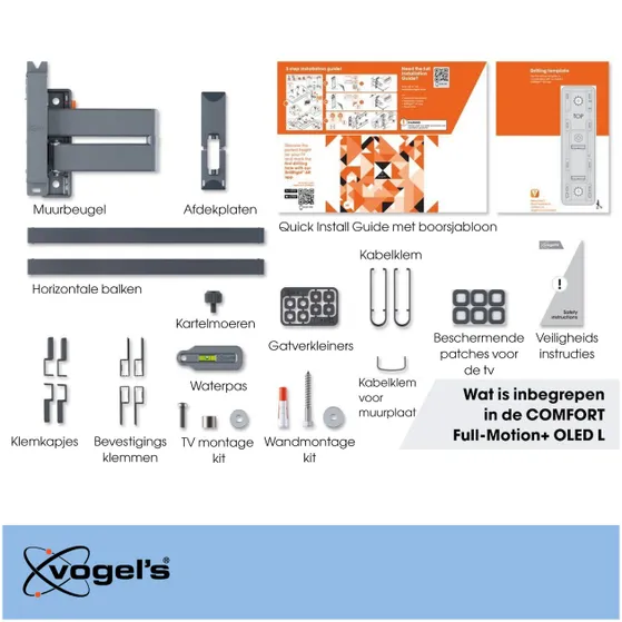 Vogels TVM 3665 Draaibare OLED tv-beugel Zwart